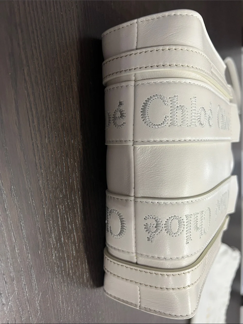 Chloe White Leather Mini Tote Made In Italy NWT $1,550